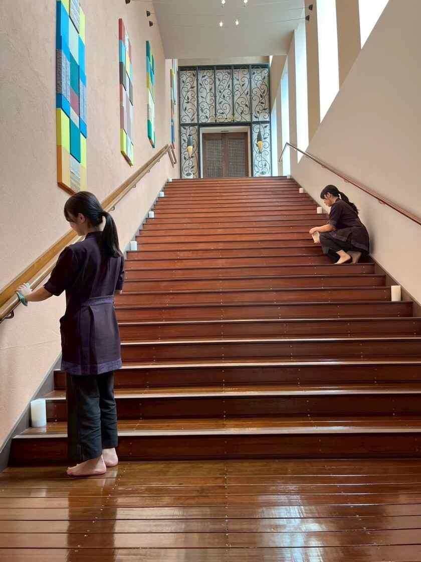 株式会社東京ドームスポーツ Spa LaQua (スパラクーア)の制服1