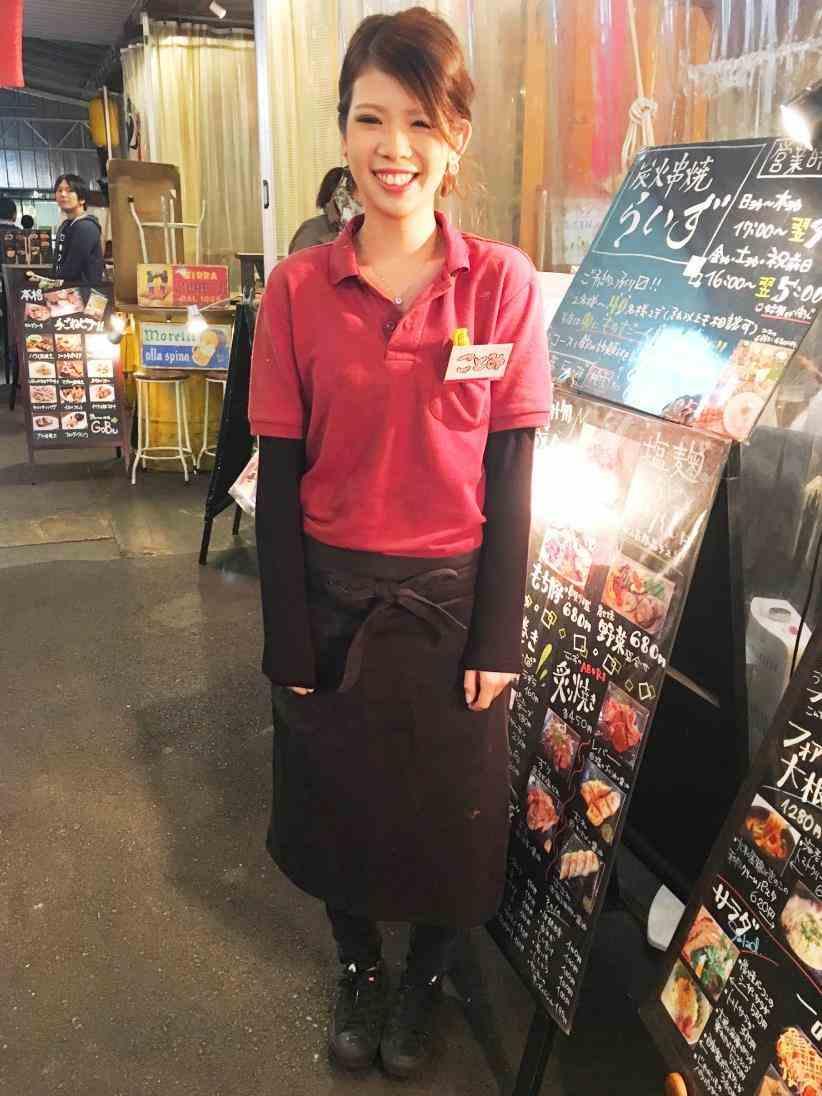 炭火串焼らいず 梅田店の制服1