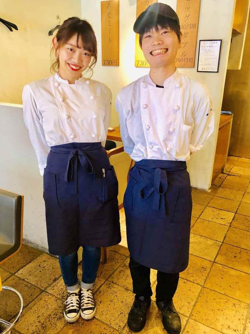 関谷スパゲティ 中目黒の制服2