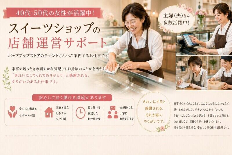 SWEETS BOX 武蔵中原店の仕事画像1