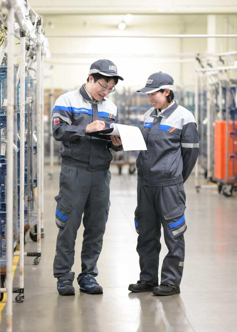 ユービーエム 三郷営業所の制服1