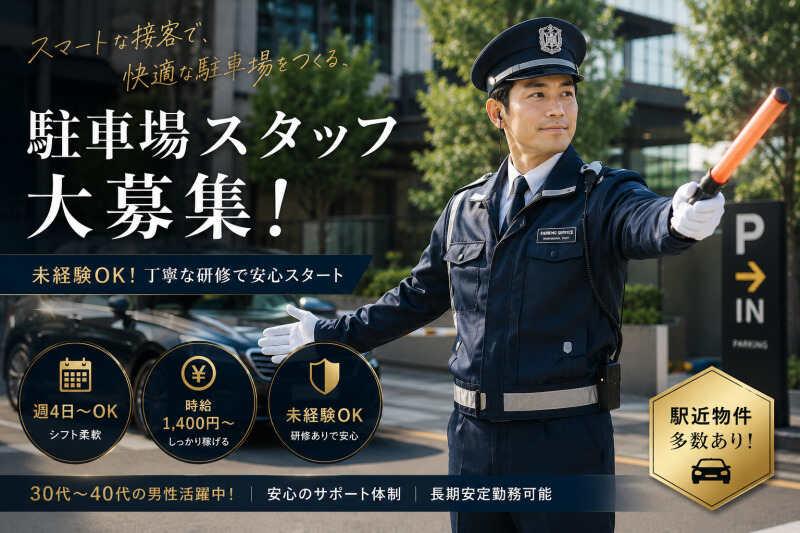 駐車場管理スタッフ((株)ファクト)の仕事画像1