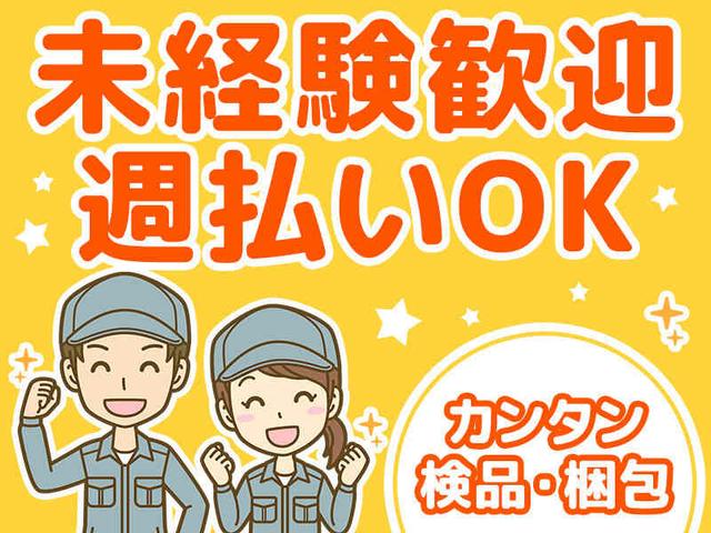 【ピッキング・検品・加工】髪型、髪色自由◎ネイル、ピアスOK★(軽作業・物流、八尾市)のイメージ画像