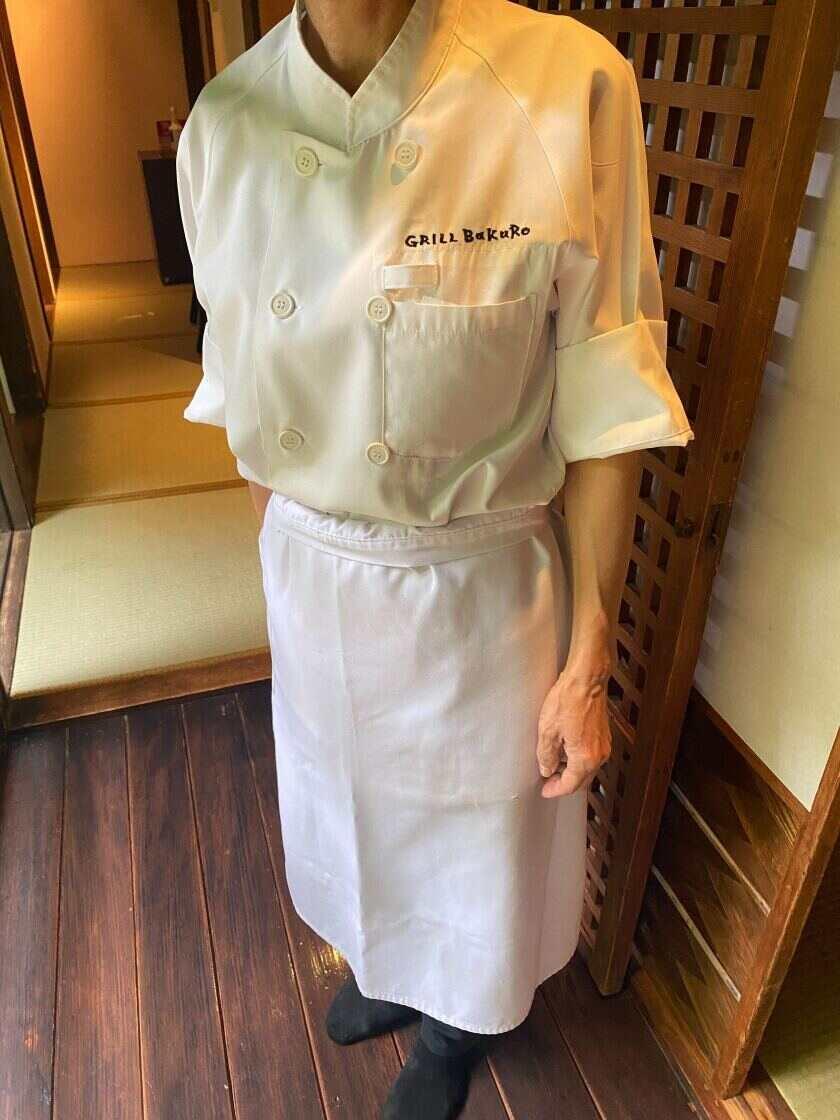 飛騨牛グリルばくろの制服1