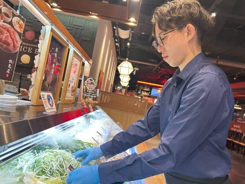 しゃぶしゃぶ牛太 松戸店の仕事画像2