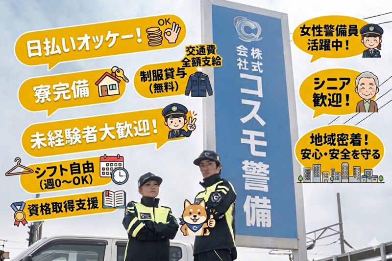 株式会社コスモ警備の仕事画像1