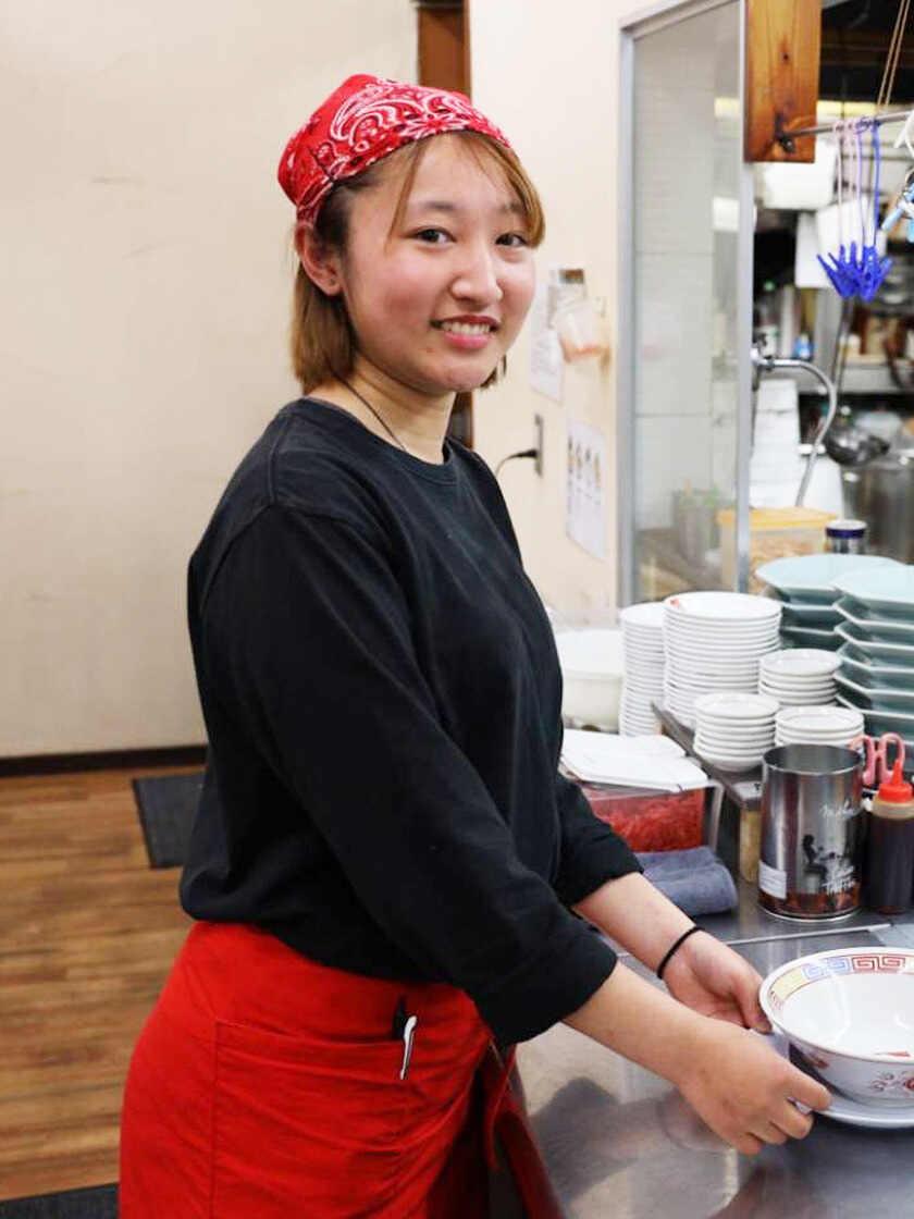 ラーメンばんだい 綾瀬店の制服5