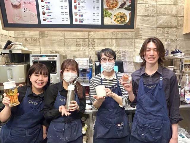 【11時~15時 急募】立川駅直結カフェSTAFF♪未経験◎週2~OK(フード・飲食、立川市)のイメージ画像