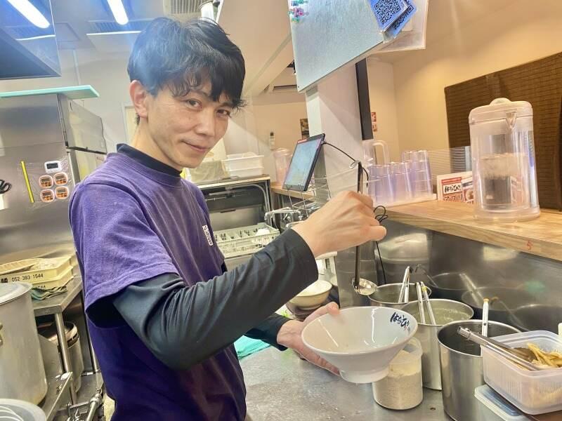 元祖台湾まぜそば 麺屋はなび 稲沢朝府町店の仕事画像1