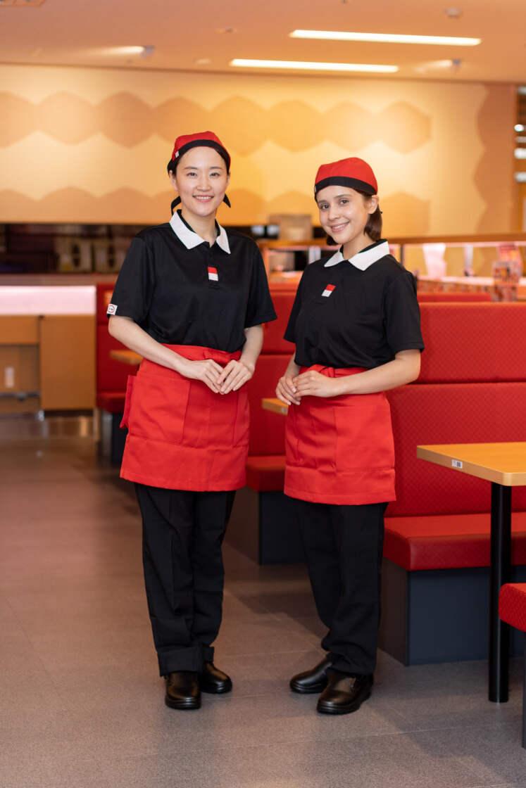 スシロー 佐賀鍋島店の制服2