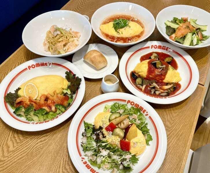 創作オムライスレストラン ポムの樹リバ―ウォ―ク北九州店の仕事画像2