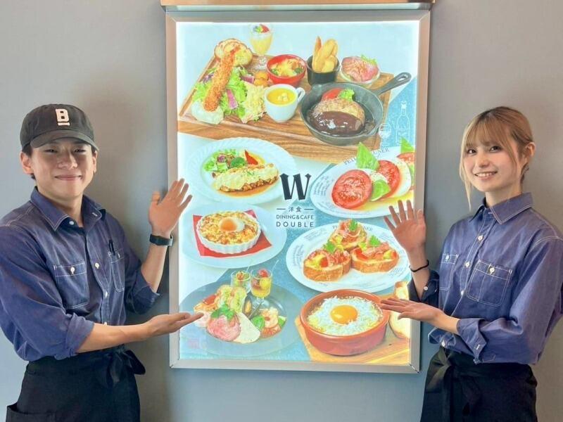 洋食 DINING&CAFE W(ダブル) ソラリアプラザ店の仕事画像1