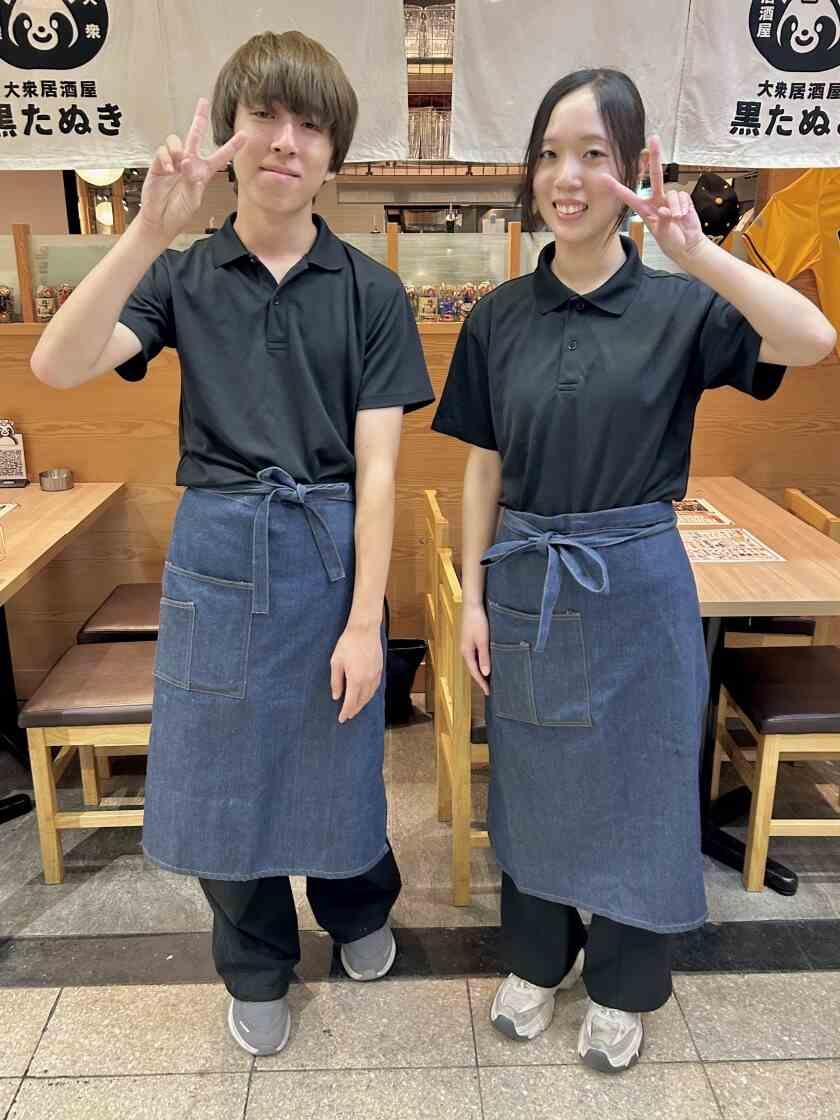 黒たぬき 大阪駅前第2ビル店の制服1