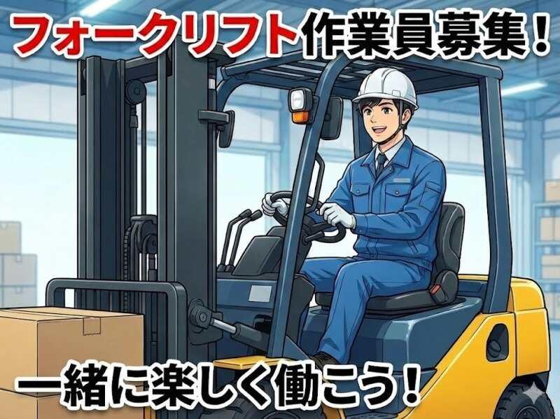 株式会社CLライン フォークリフト作業の仕事画像1