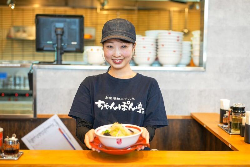 ちゃんぽん亭 ブルメールHAT神戸店の仕事画像2