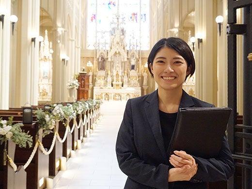 お客様の一番身近な存在になれる幸せ。ウェディングプランナー(営業、横浜市中区)のイメージ画像