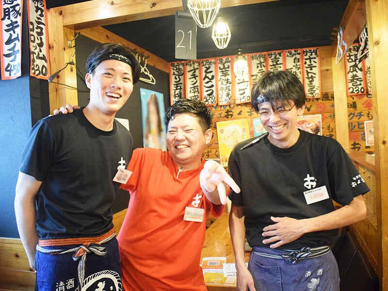 海鮮屋台おくまん 深井店の制服4