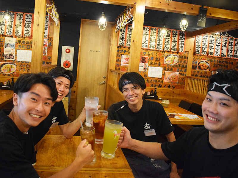 海鮮屋台おくまん 深井店の仕事画像3