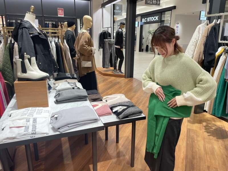 ナノ・ユニバース 三井アウトレットパーク大阪門真の仕事画像3