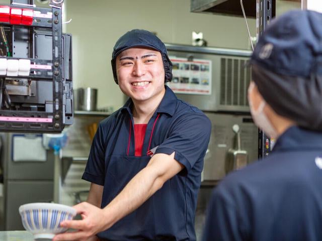 <主ふ歓迎>2時間~OK◎マニュアル通りのカンタン作業|なか卯(フード・飲食、船橋市)のイメージ画像