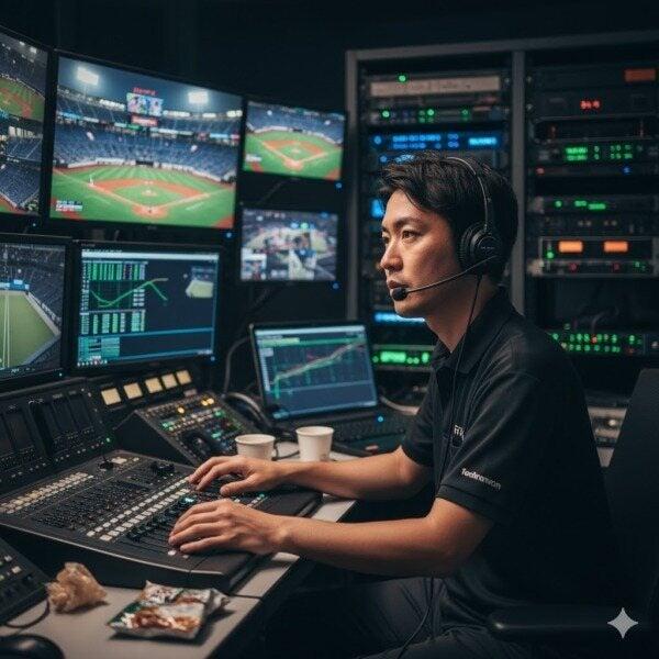 未経験からはじめる♪/スポーツライブ配信の設定・監視(オフィス、浦添市)のイメージ画像