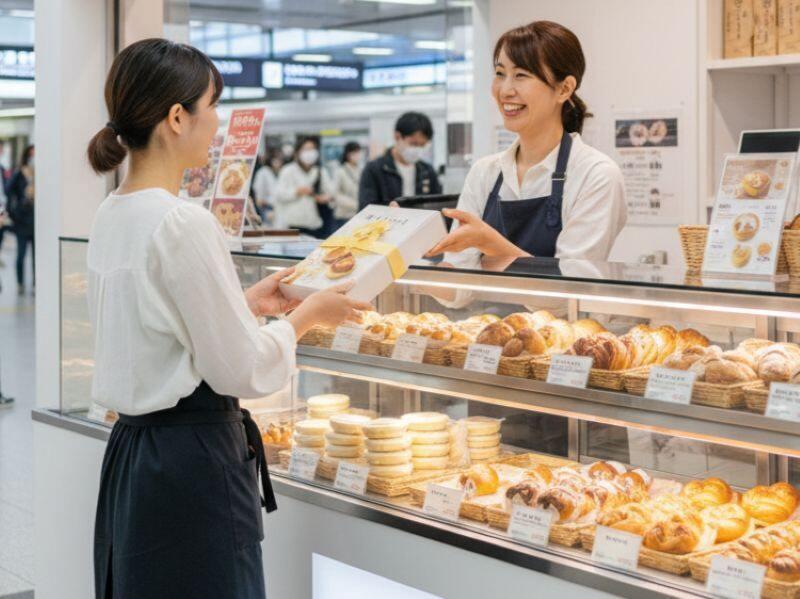 配信用(株)キール 派遣先:韓国ベーカリー販売 北千住の仕事画像3