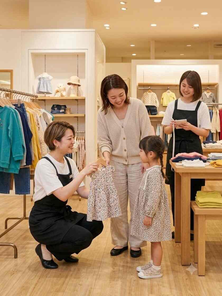 株式会社キール 派遣先:BEBE 大宮そごう店の制服1