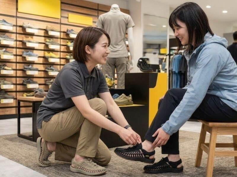 KEEN 新宿西口石井スポーツの仕事画像1