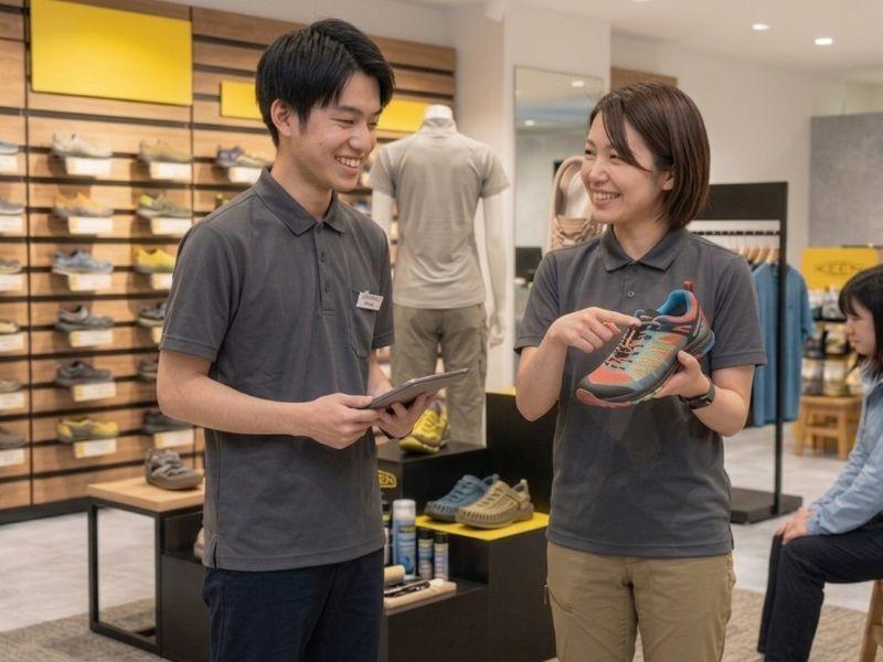 KEEN 新宿西口石井スポーツの制服1