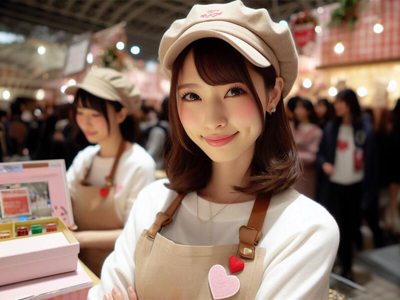 (株)キール 派遣先:いちご飴販売 上野マルイの仕事画像2