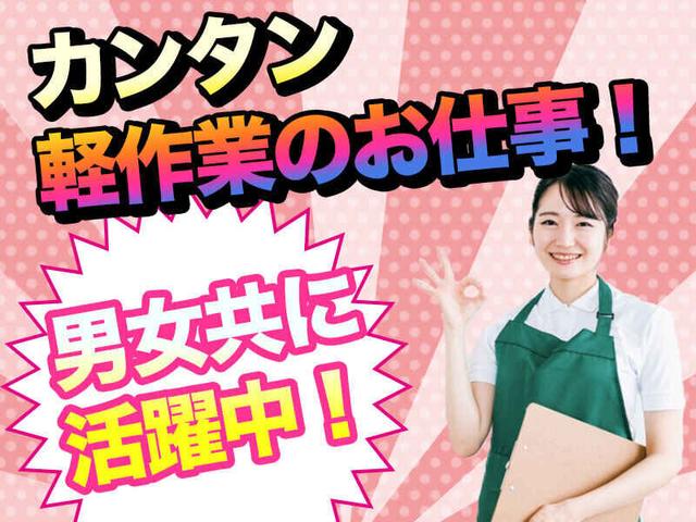 【日勤のみ・短期もOK】カンタン軽作業で未経験◎週払い◎(軽作業・物流、前橋市)のイメージ画像