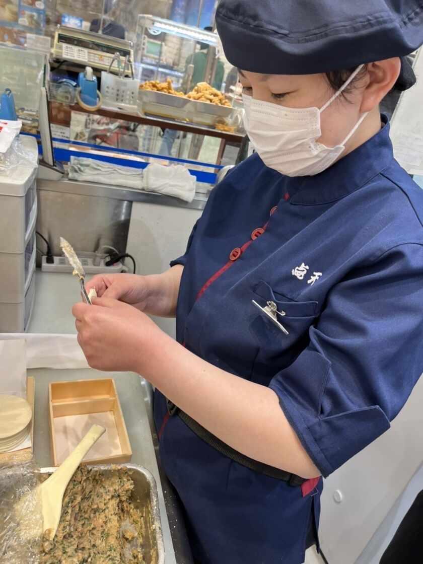 点天 大丸札幌店の制服4