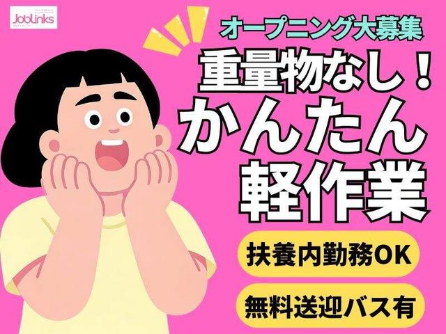 〈当社オープニング〉片手サイズの商品を袋に入れるだけ♪(軽作業・物流、西宮市)のイメージ画像