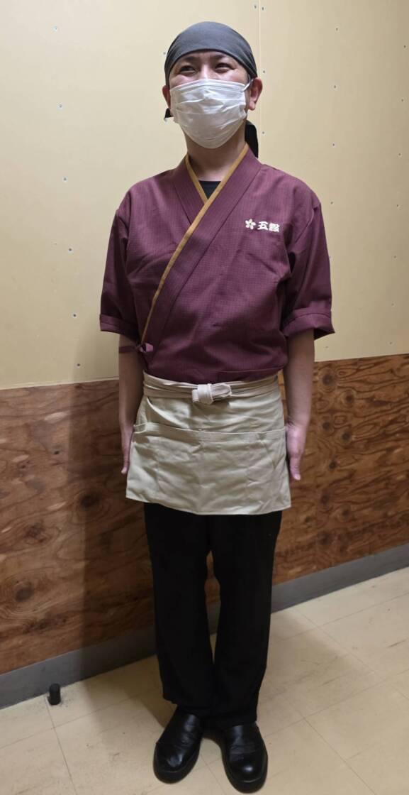五穀 イオンモール和歌山店 の制服1