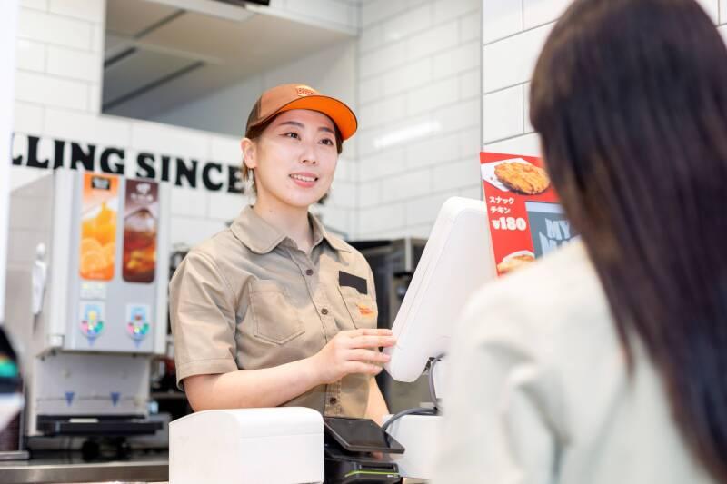 バーガーキング 御堂筋本町店の仕事画像1