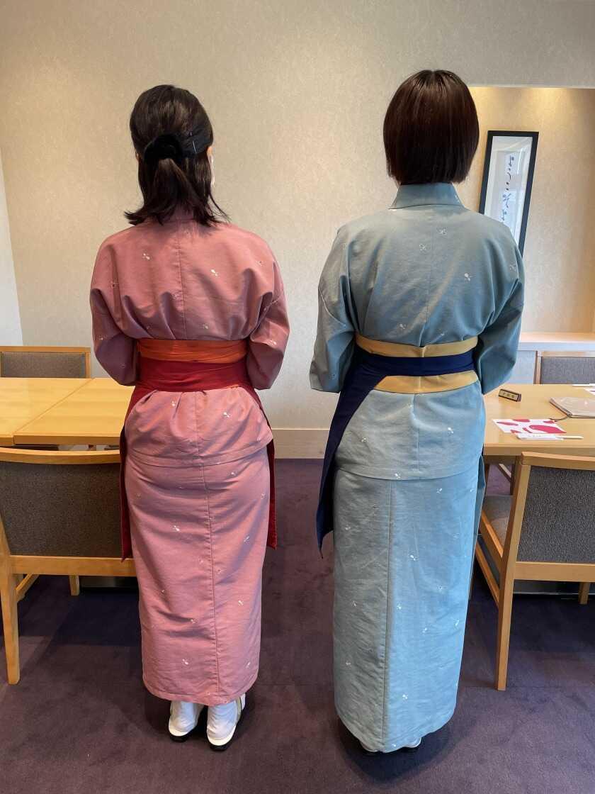 日本料理 喜水亭 三越店の制服2