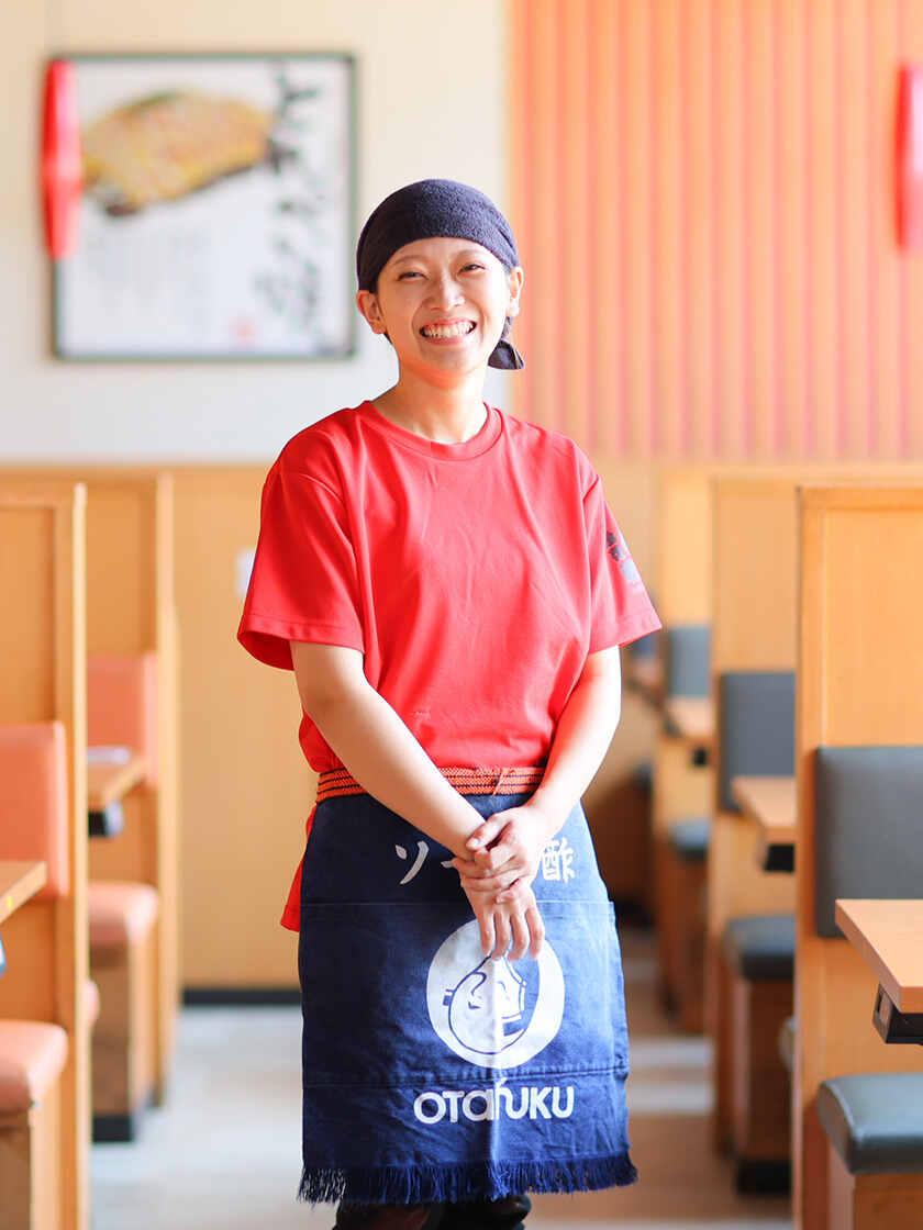 お好み焼本舗 イオンモール橿原店の制服1
