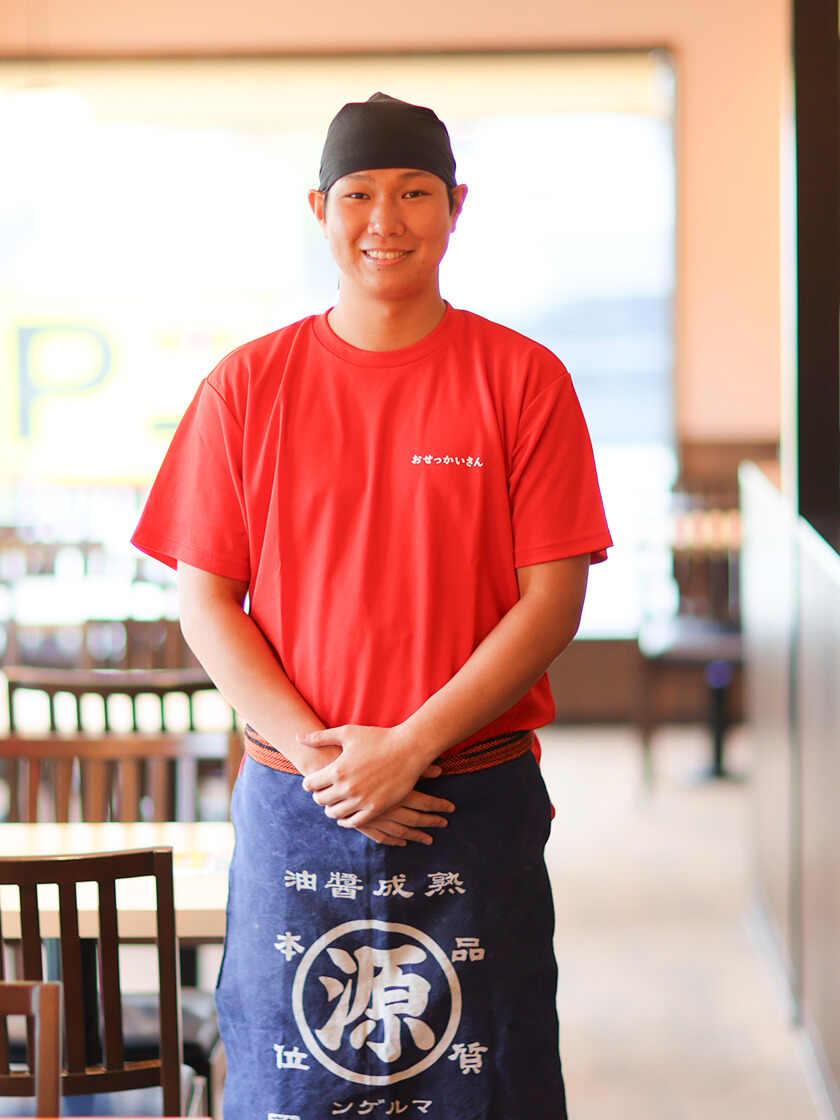 丸源ラーメン 福岡志免の制服2