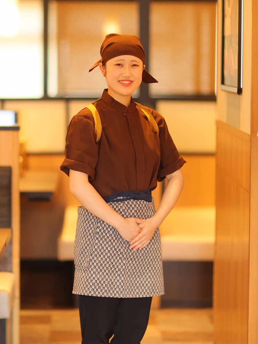 ゆず庵 川口店の制服1