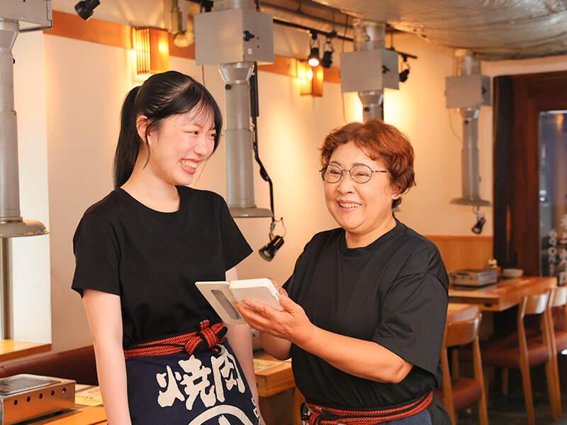 牛たん大好き焼肉はっぴぃ 人形町店の仕事画像2