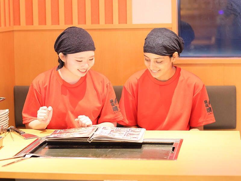 お好み焼本舗 イオンモール橿原店の仕事画像3