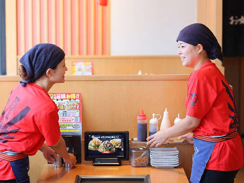 お好み焼本舗 イオンモール橿原店の仕事画像3