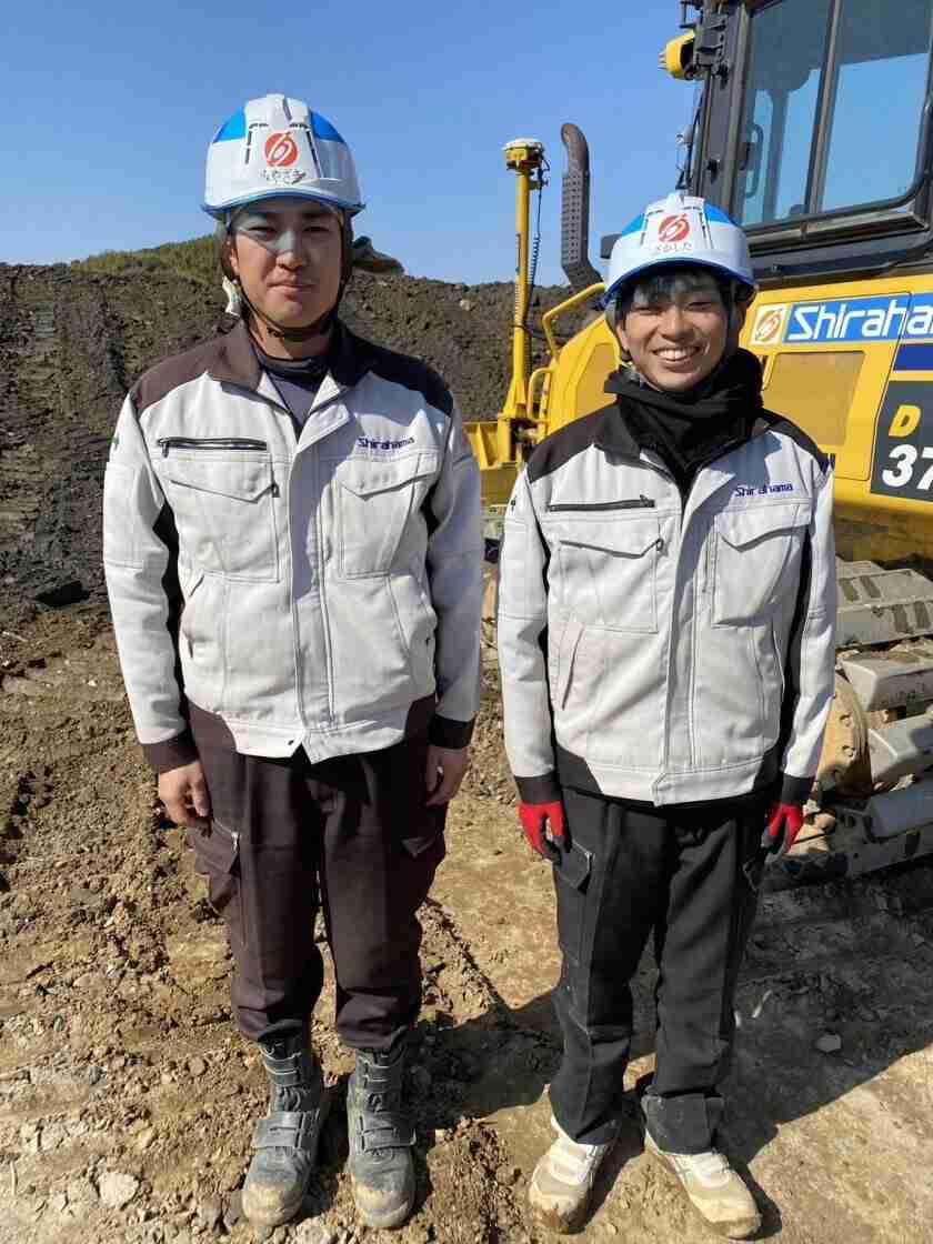 白濱建設株式会社の制服1