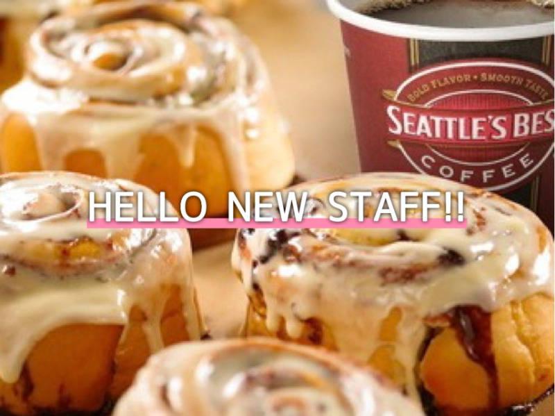シナボン&シアトルズベスト コーヒー なんばシティ店の仕事画像1