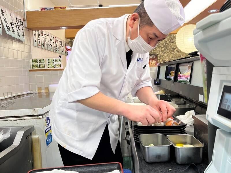 海鮮板前にぎり 石切店の仕事画像2