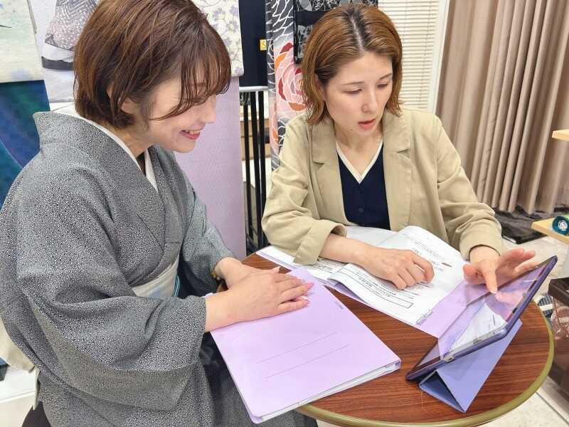 きもの工房一休 イオン帯広店の仕事画像2