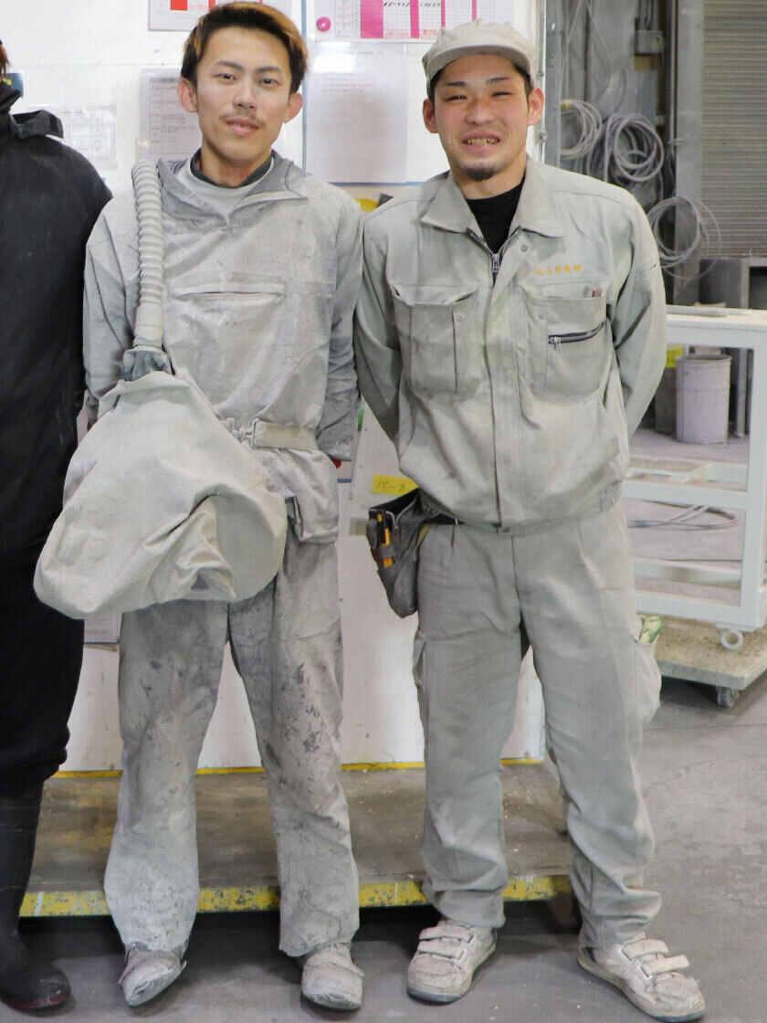 丸山塗装工業株式会社 本社工場の制服1