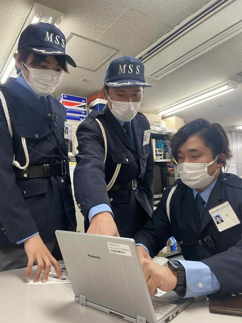 株式会社マックスセキュリティサービスの制服1