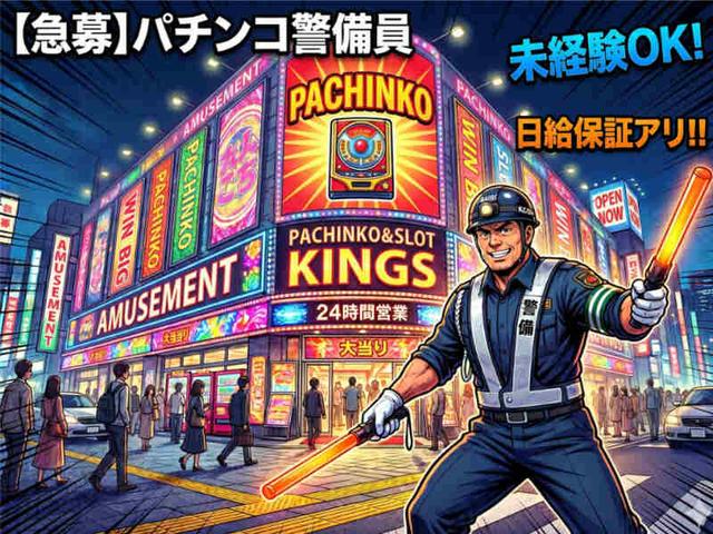 \給与保証あり/未経験OK♪稼げる警備スタッフ★週払いOK!(軽作業・物流、大阪市平野区)のイメージ画像