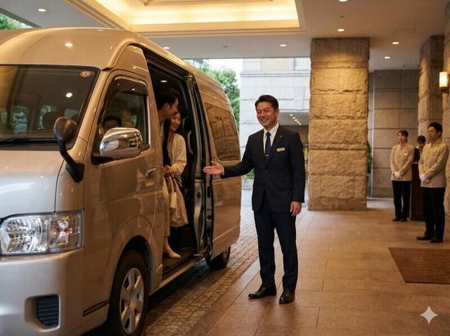☆運転好き必見☆ホテルのお客様を送迎♪週2日~OK!50代~歓迎(軽作業・物流、京都市北区)のイメージ画像